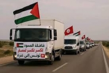 حكومة حفتر تصدر بيانا بشأن قافلة الصمود