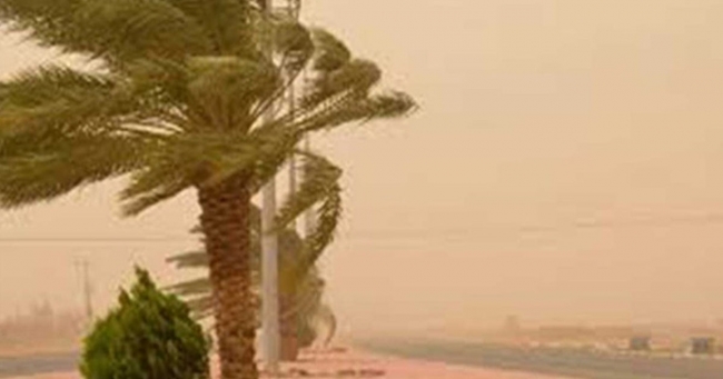 بعد ظهر اليوم: أمطار غزيرة بـ5 ولايات ورياح قوية مثيرة للرمال والأتربة في الجنوب الغربي